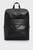Чоловічий чорний рюкзак з візерунком MINIMALISM SQUARED BP MONO
