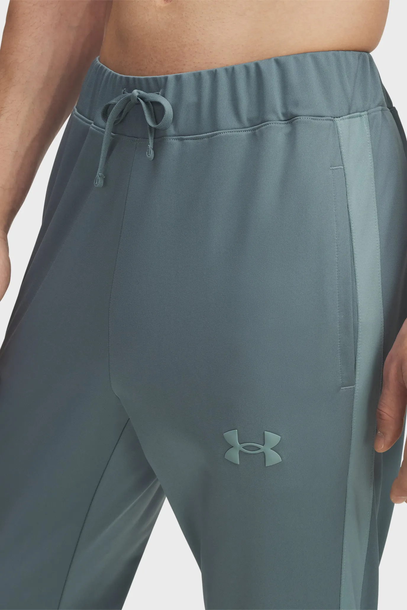 Чоловічий синій спортивний костюм (кофта, штани) UA Rival Knit Track Suit 4