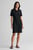 Женское черное платье SLIM SHIELD SS PIQUE POLO
