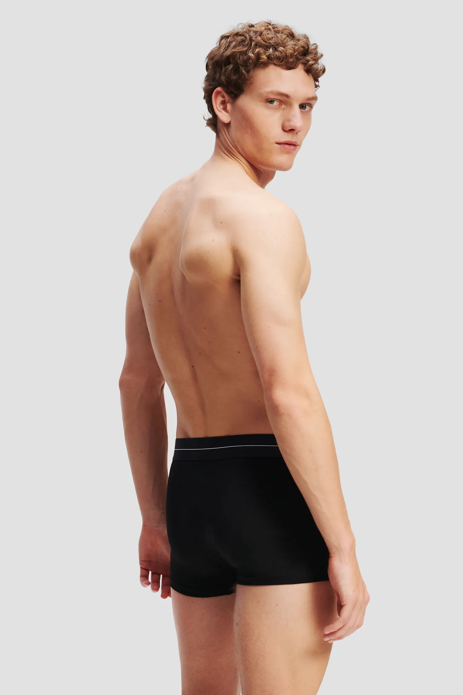 Чоловічі чорні боксери (3 шт) 3