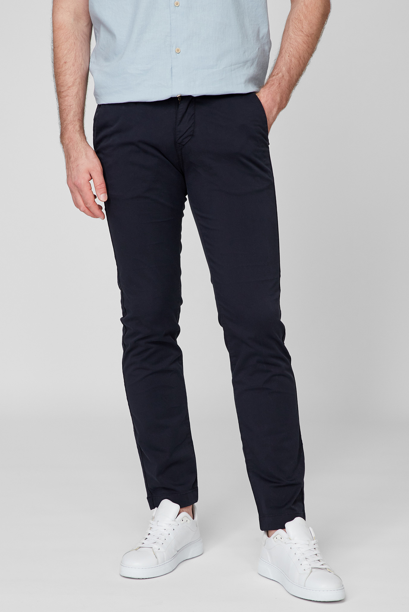 Мужские темно-синие чиносы Синий 32-34 Pierre Cardin C3 33740.4007 Мужские темно-синие чиносы Синий 32-34 Pierre Cardin C3 33740.4007