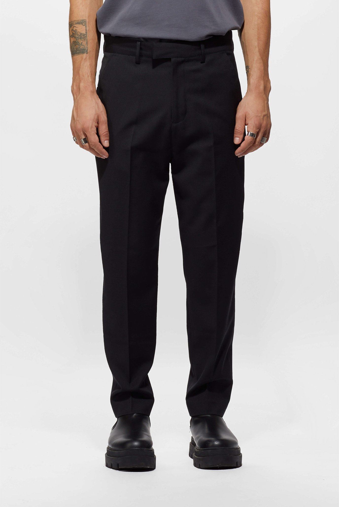Чоловічі чорні брюки Toni woven 231 1