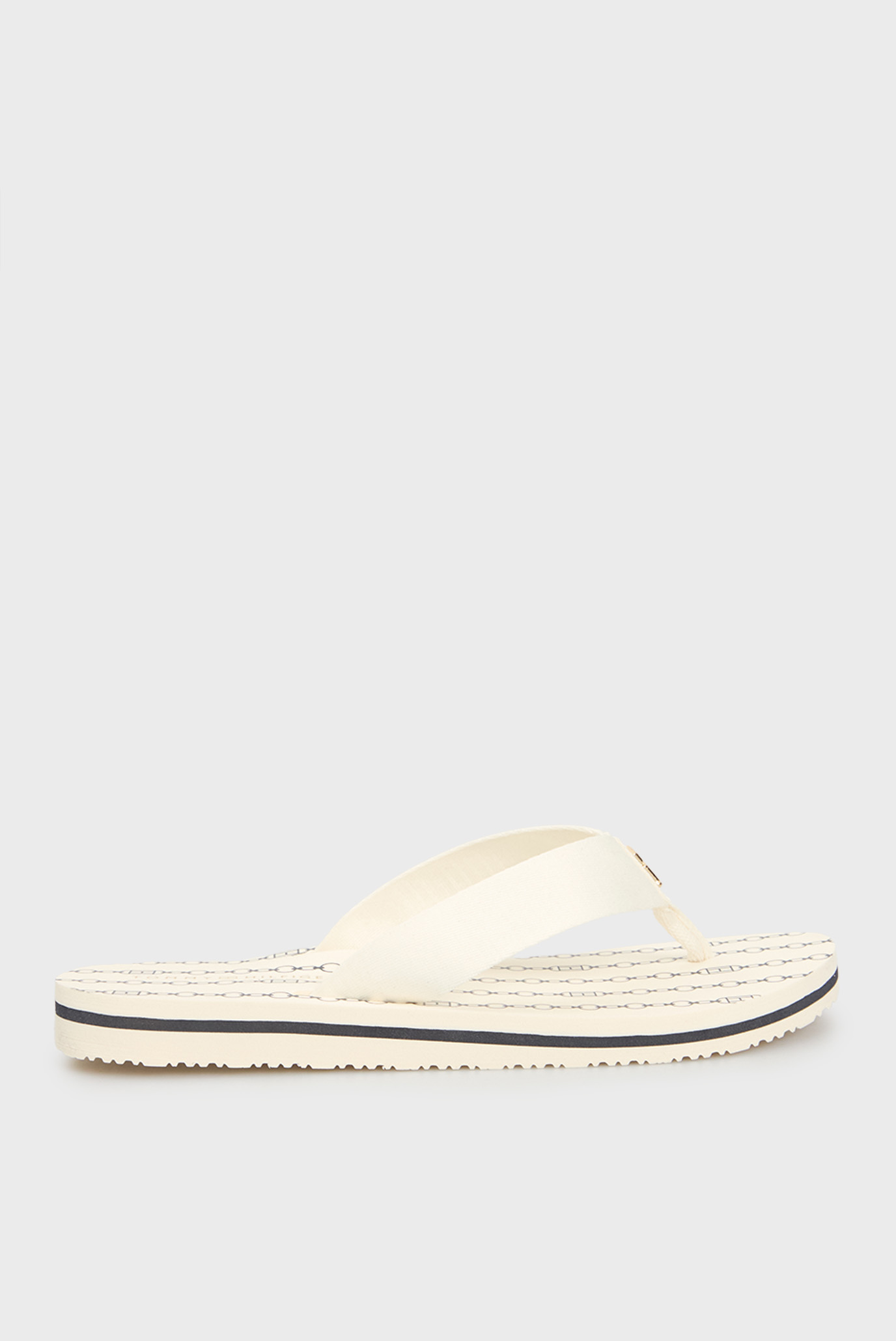 Женские белые вьетнамки с узором TH CHAIN PRINT BEACH SANDAL Белый 37 Tommy Hilfiger FW0FW08514 Женские белые вьетнамки с узором TH CHAIN PRINT BEACH SANDAL Белый 37 Tommy Hilfiger FW0FW08514