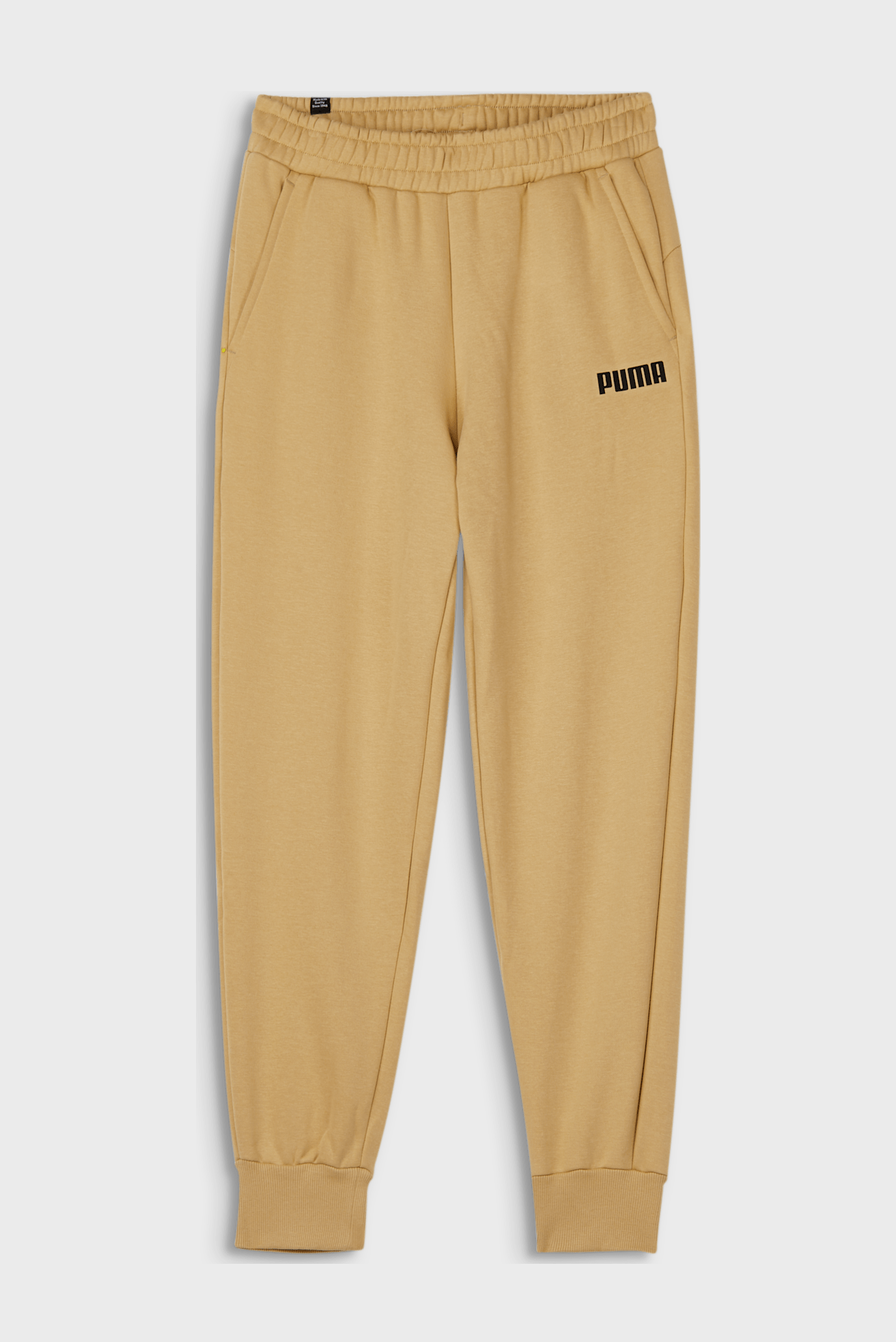 Мужские бежевые спортивные брюки ESS PUMA Pants FL cl M 1