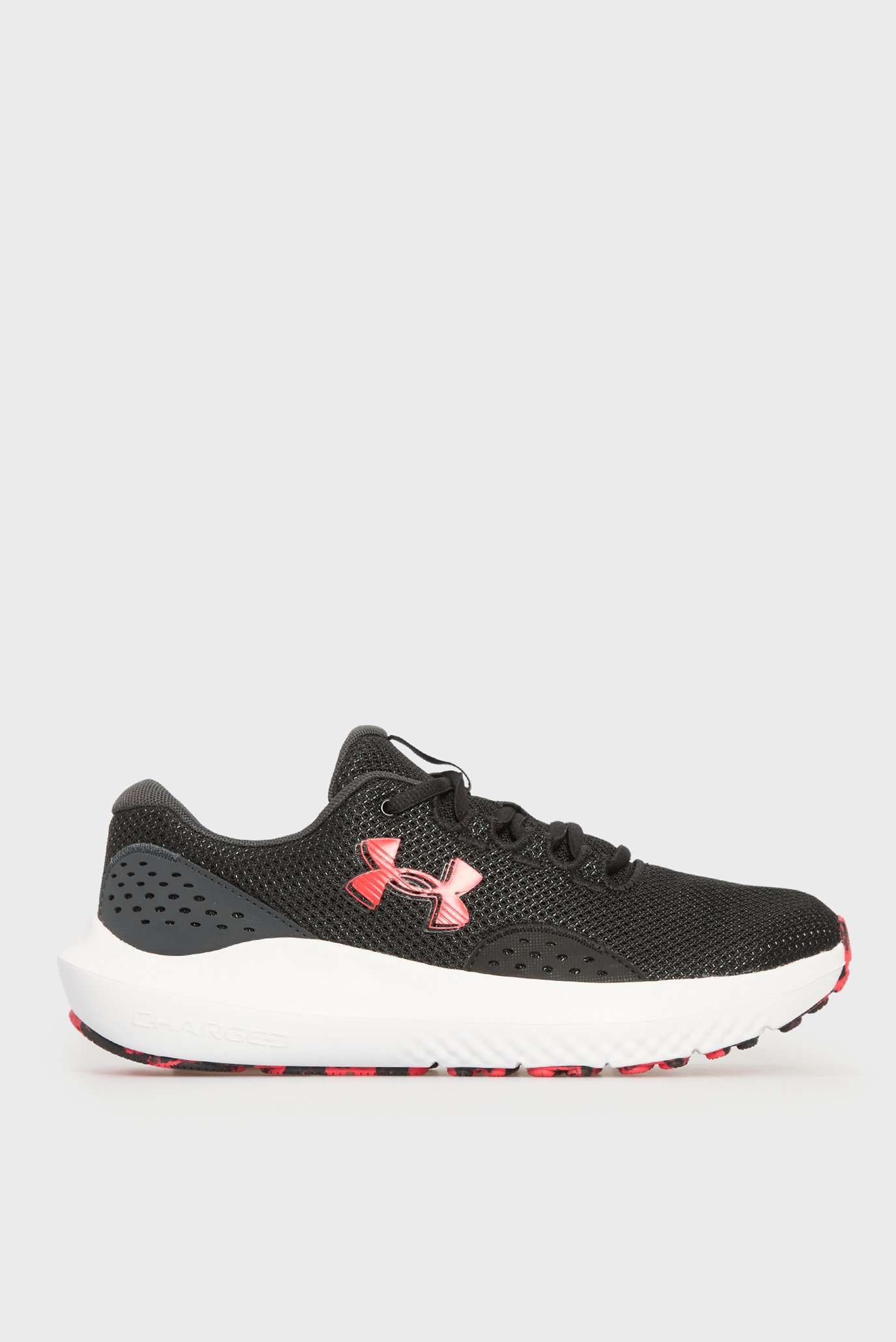 Мужские черные кроссовки UA Charged Surge 4 Черный 12.5 Under Armour 3027000-005 Мужские черные кроссовки UA Charged Surge 4 Черный 12.5 Under Armour 3027000-005