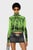 Жіночий салатовий вовняний светр M-SYMI