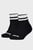 Детские черные носки (2 пары) Quarter Socks 2 Pack Youth