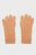Женские бежевые шерстяные перчатки WOOL KNIT GLOVES