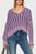 Женский розовый пуловер M-OXIA