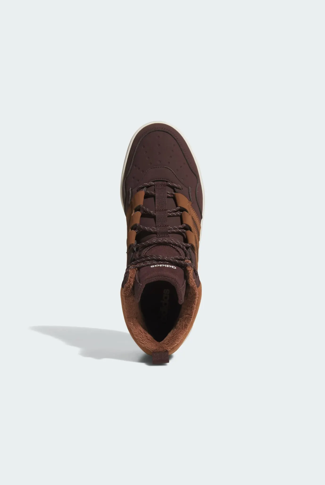 Темно-коричневі хайтопи Hoops 4.0 Mid 2