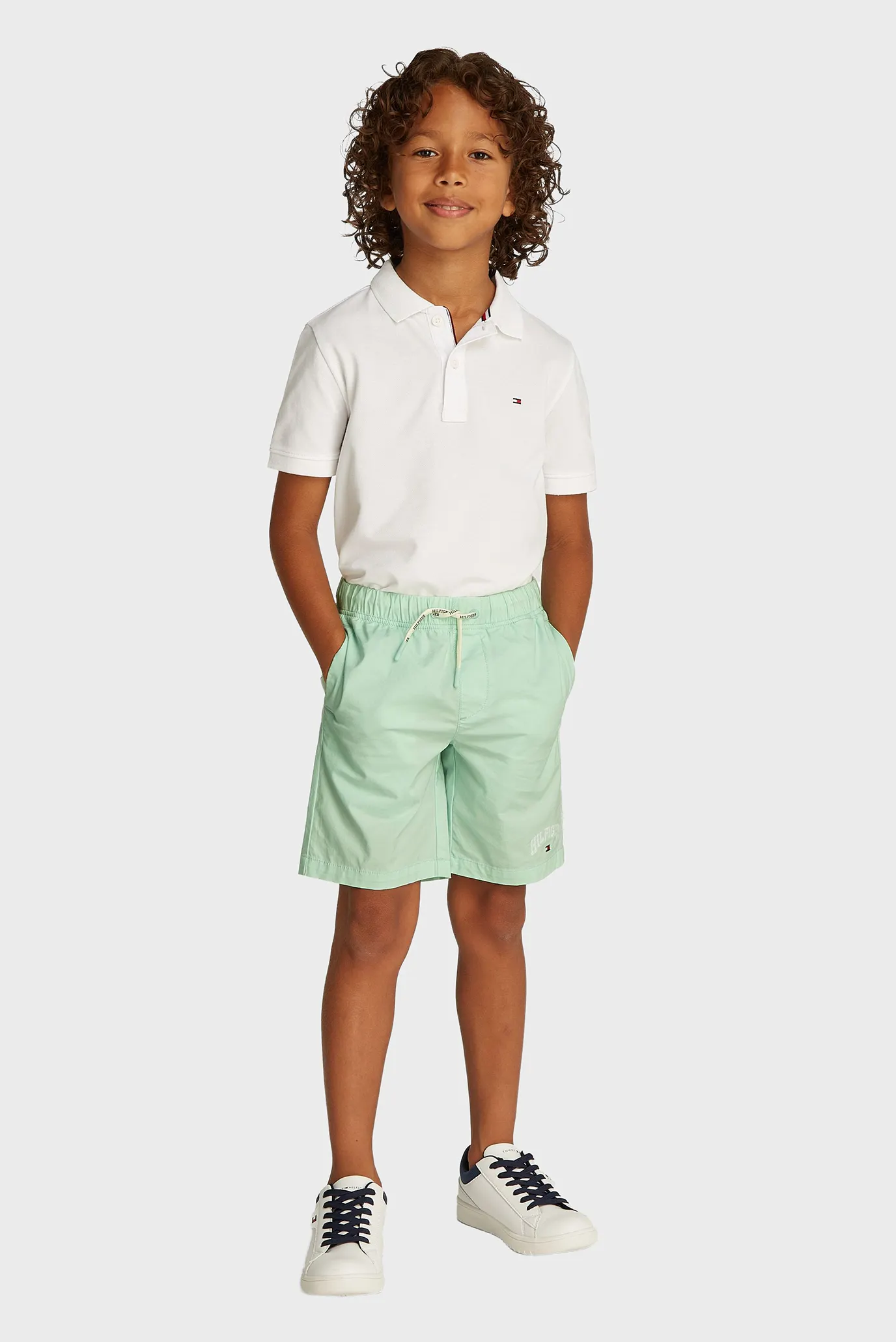 Дитячі м'ятні шорти POPLIN PULL ON 1