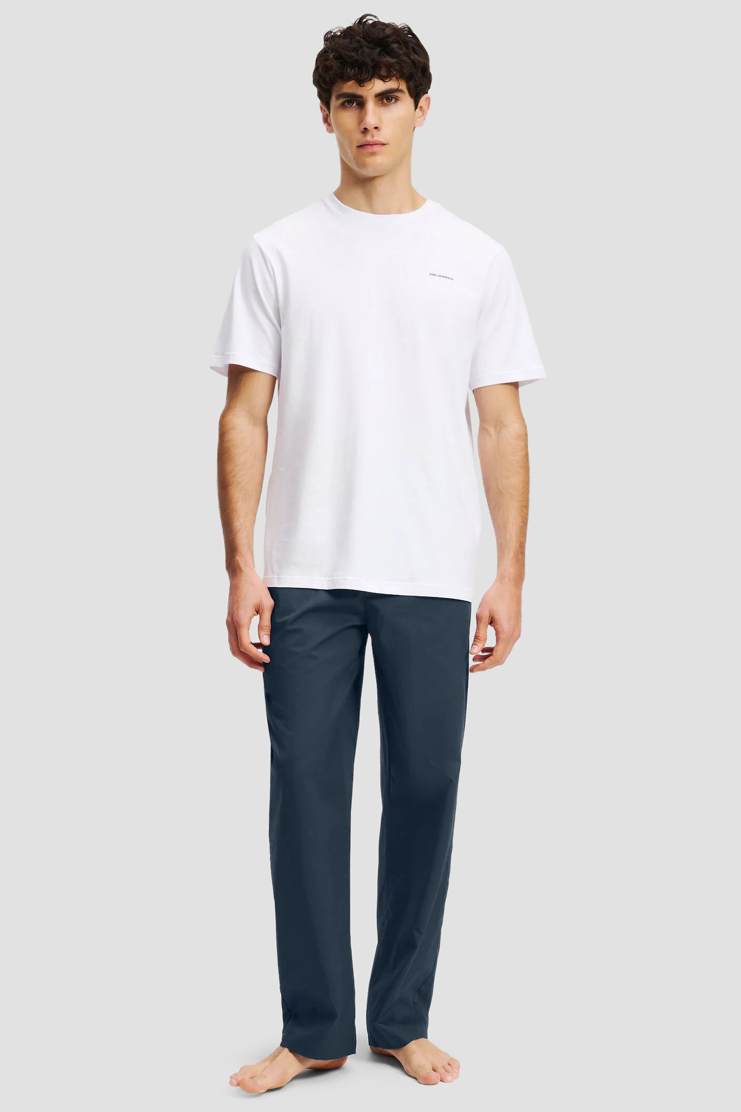 Мужская пижама (футболка, брюки) Разноцветный XL Karl Lagerfeld A3M45003;2CI Мужская пижама (футболка, брюки) Разноцветный XL Karl Lagerfeld A3M45003;2CI
