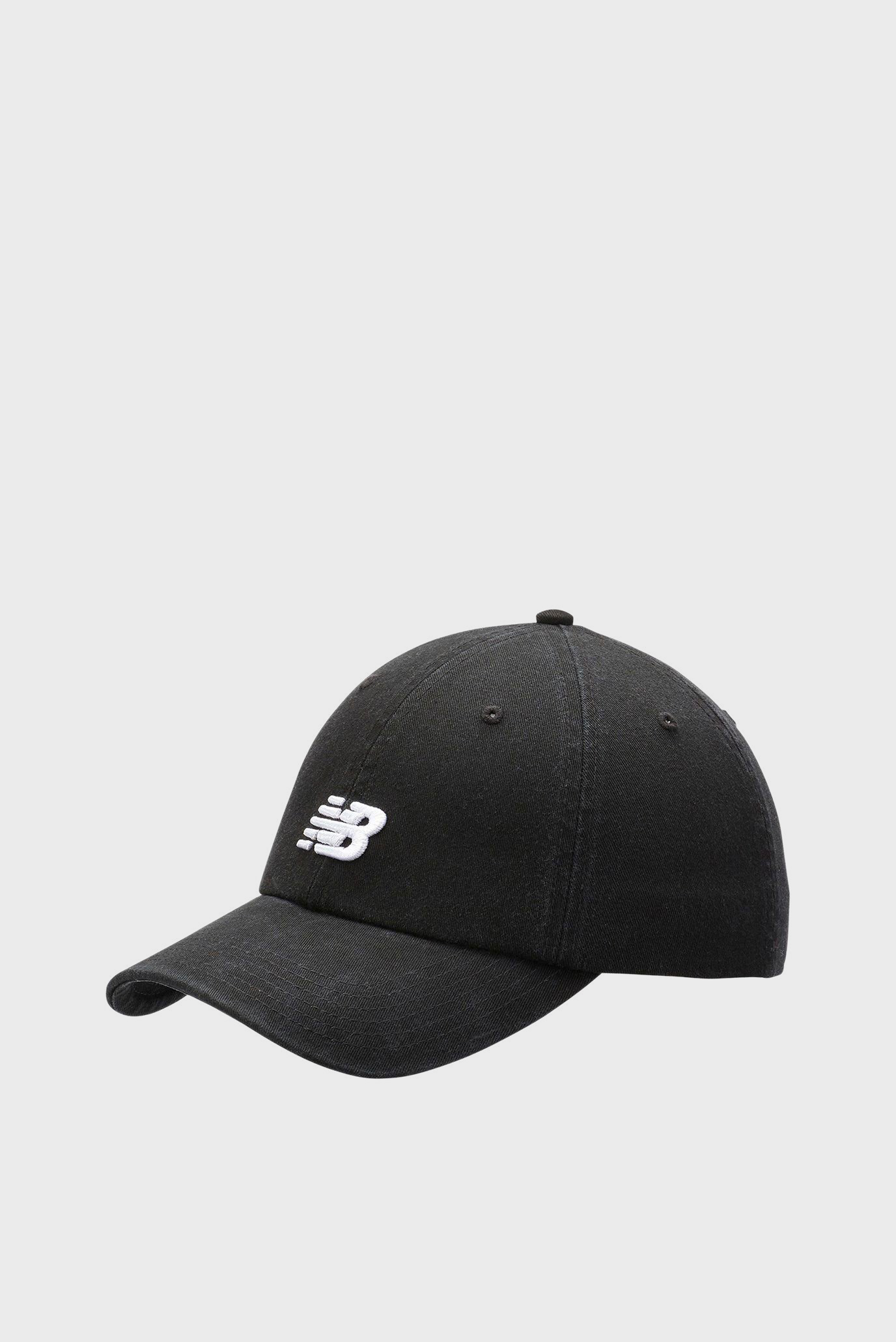 Черная кепка 6-Panel Curved Brim Classic 1