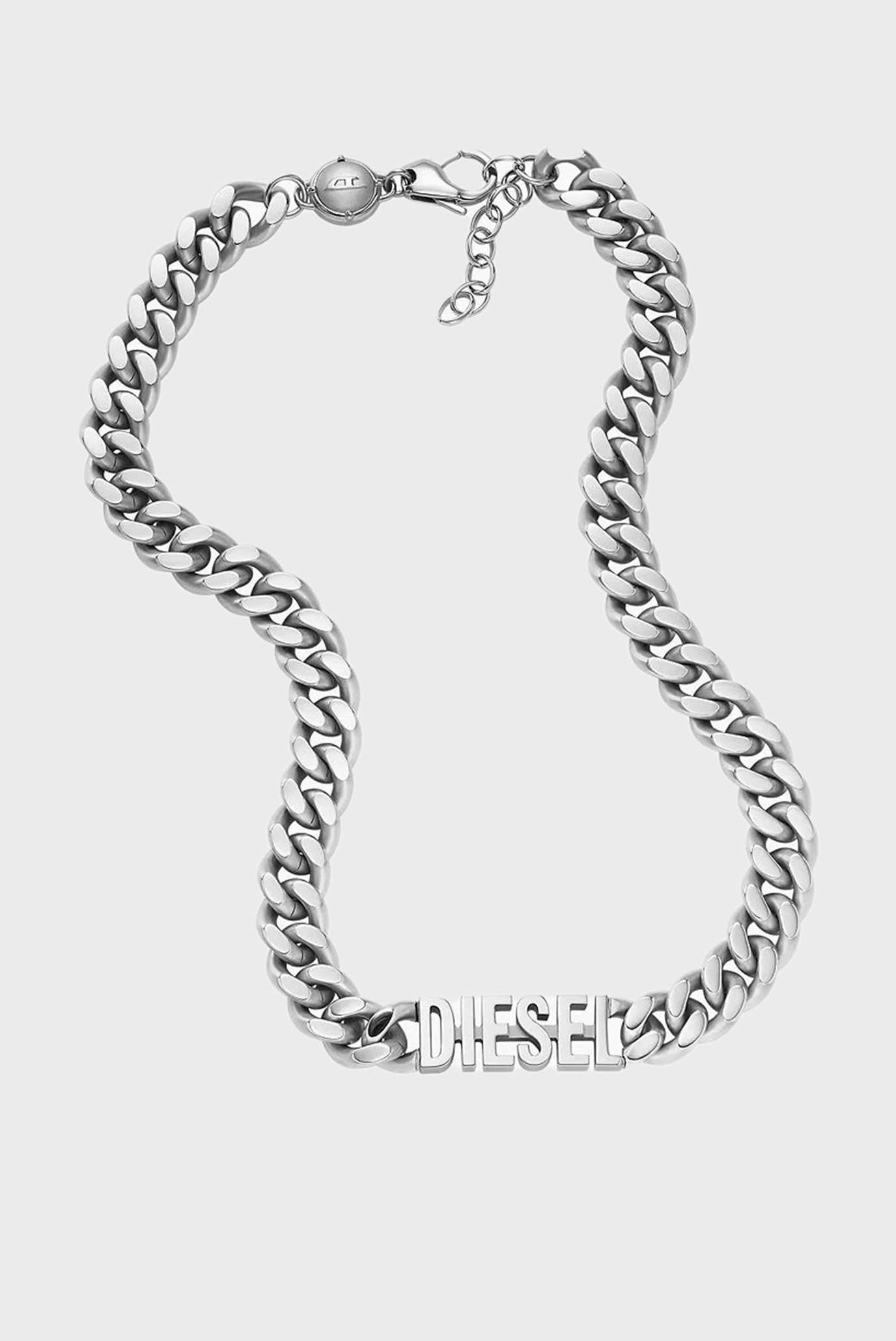 Серебристое ожерелье STEEL 1