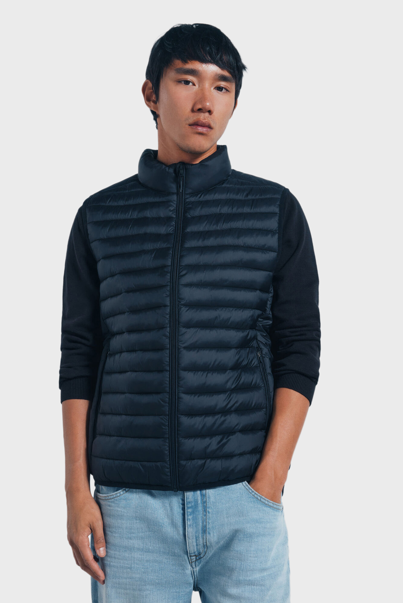 Мужской черный жилет Черный L SPRINGFIELD 952080 Мужской черный жилет Черный L SPRINGFIELD 952080
