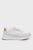 Женские белые кожаные кроссовки LUX MONOGRAM RUNNER