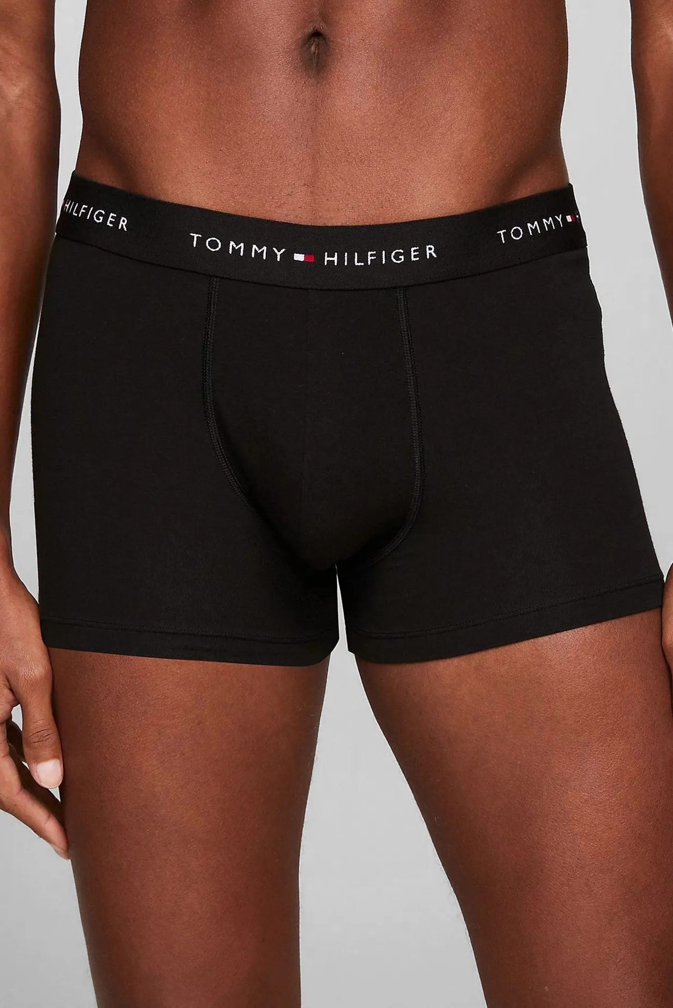 Мужские черные боксеры (3 шт) TRUNK 2