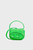 Жіноча зелена шкіряна сумка 1DR