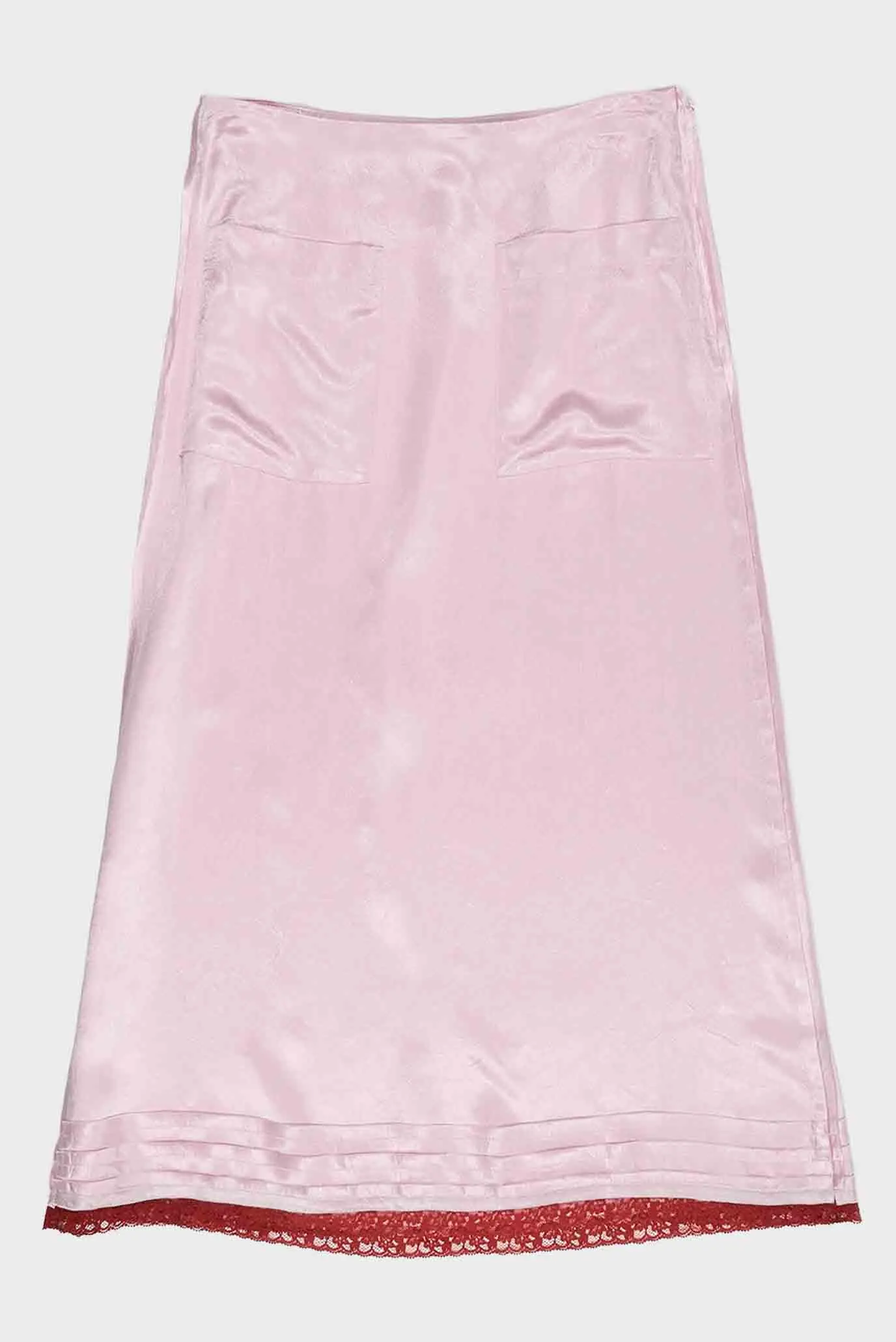 Женская розовая юбка 4