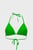 Женский зеленый лиф от купальника PUMA Swim Women Triangle Bikini Top