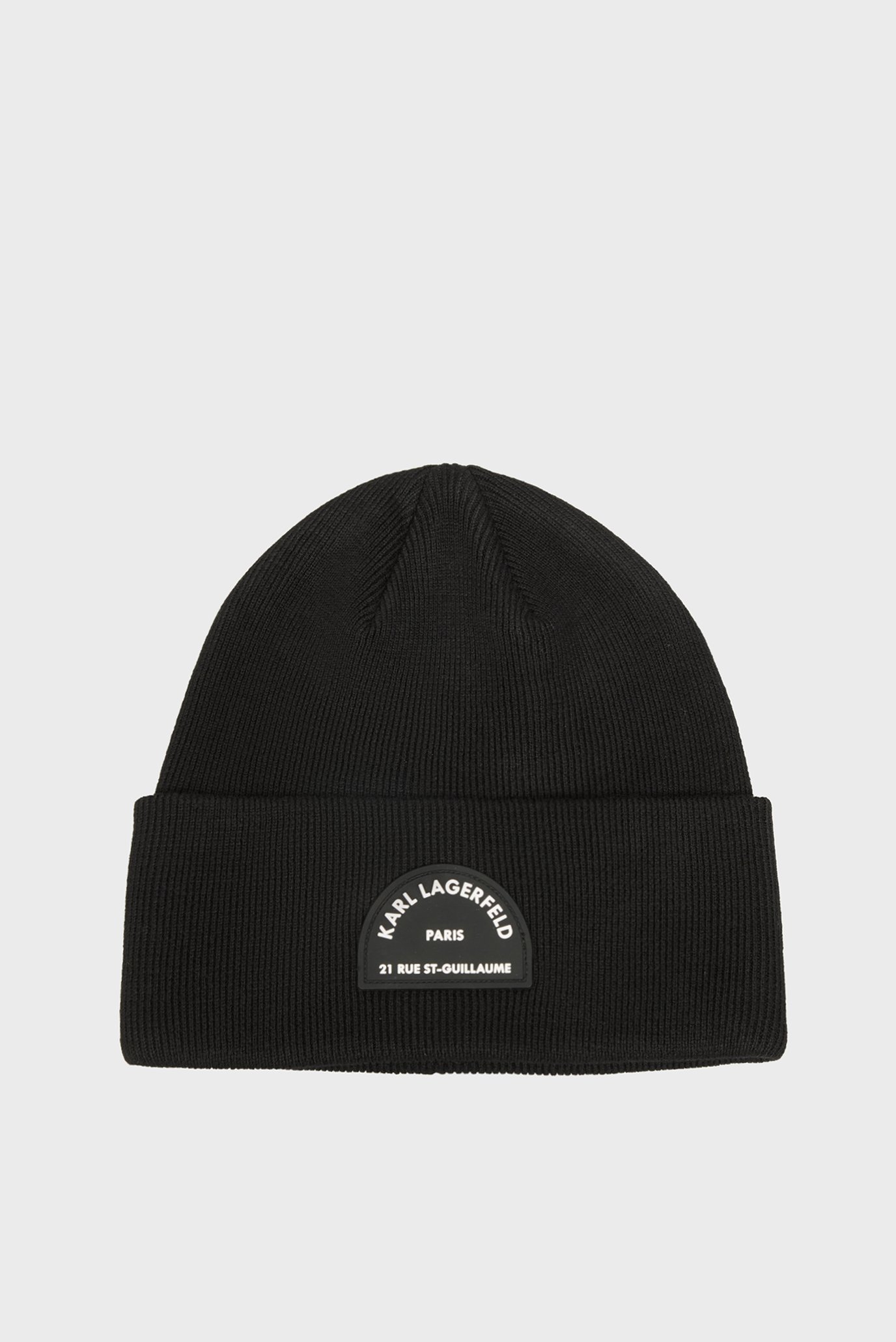 Женская черная шапка beanie Черный ONESIZE Karl Lagerfeld A4W33107 Женская черная шапка beanie Черный ONESIZE Karl Lagerfeld A4W33107
