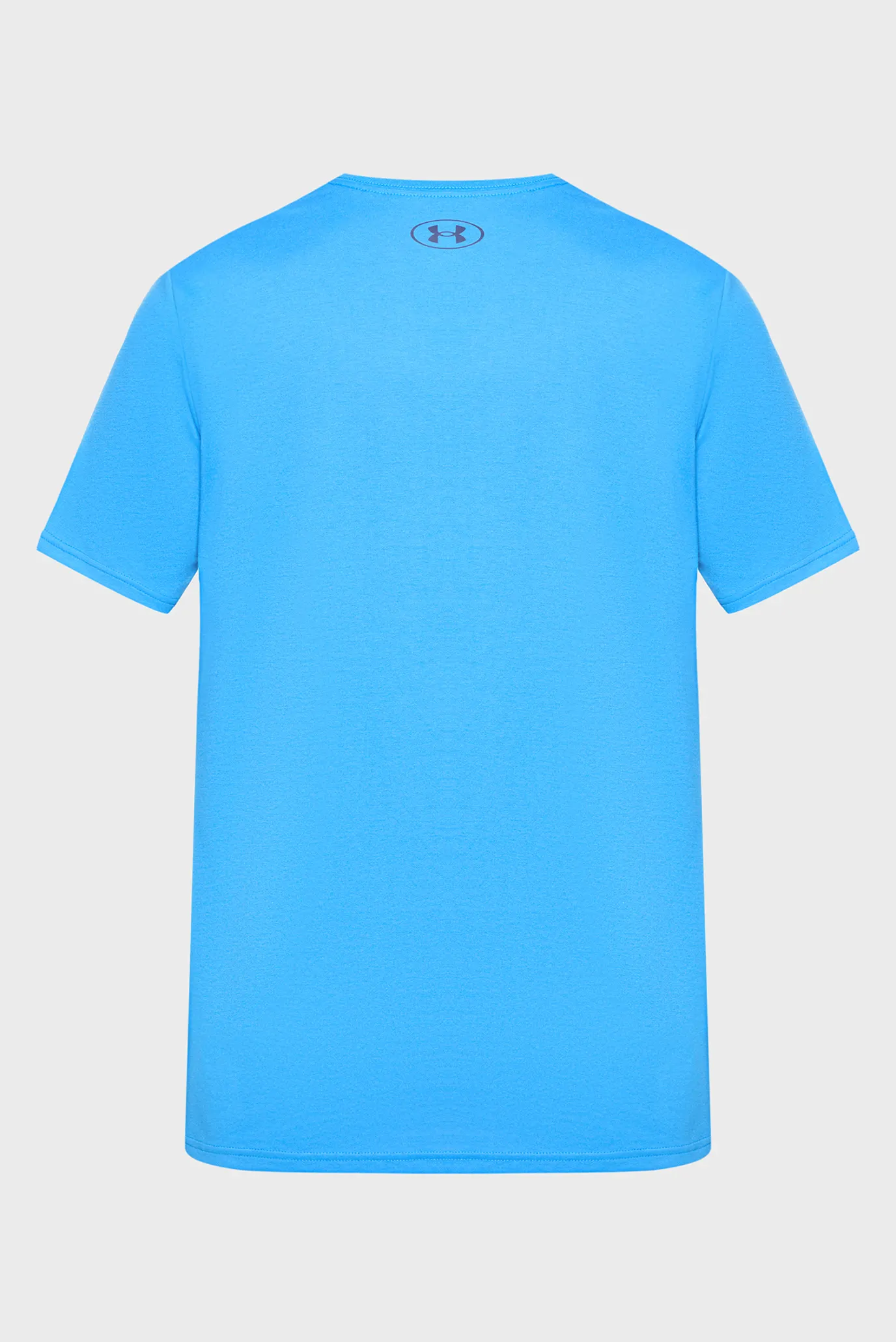 Мужская голубая футболка UA TRIPLE STACK LC LOGO SS 2