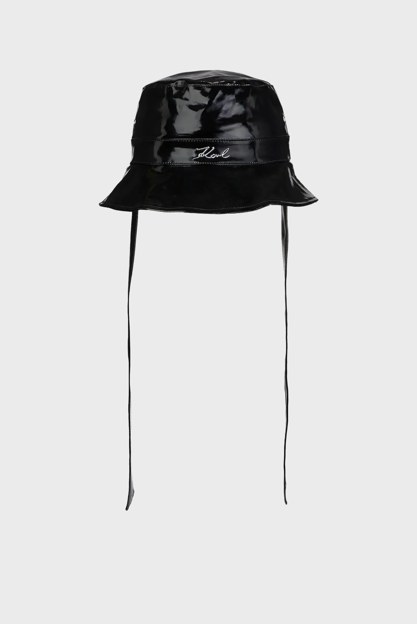 Женская черная панама SIGNATURE Черный ONESIZE Karl Lagerfeld 236W3417 Женская черная панама SIGNATURE Черный ONESIZE Karl Lagerfeld 236W3417