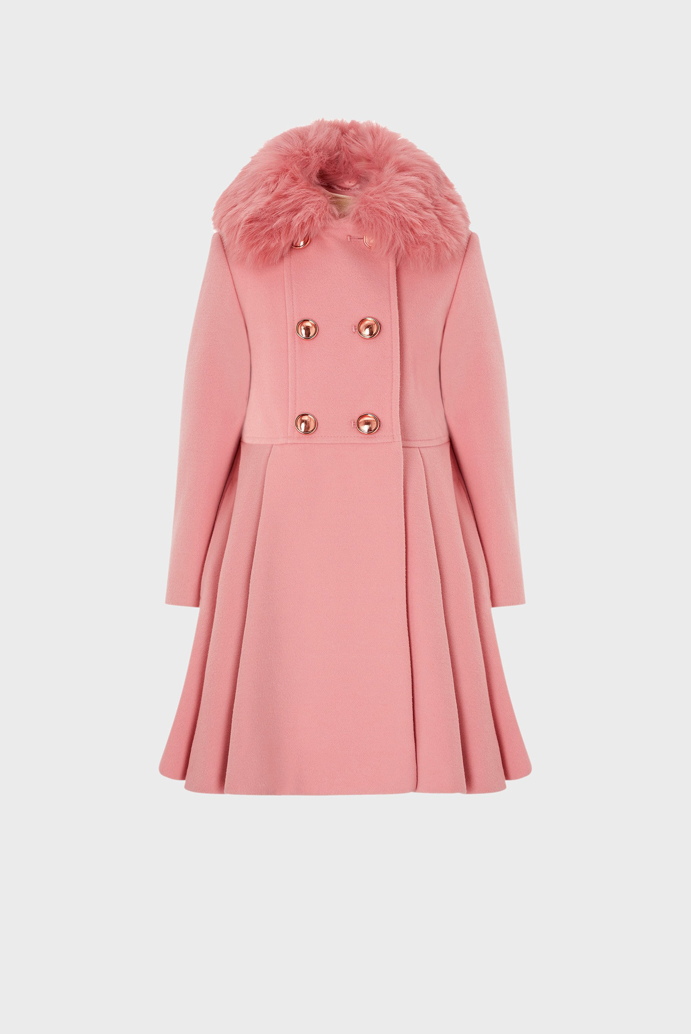 Дитяче рожеве пальто Maisie Coat 1