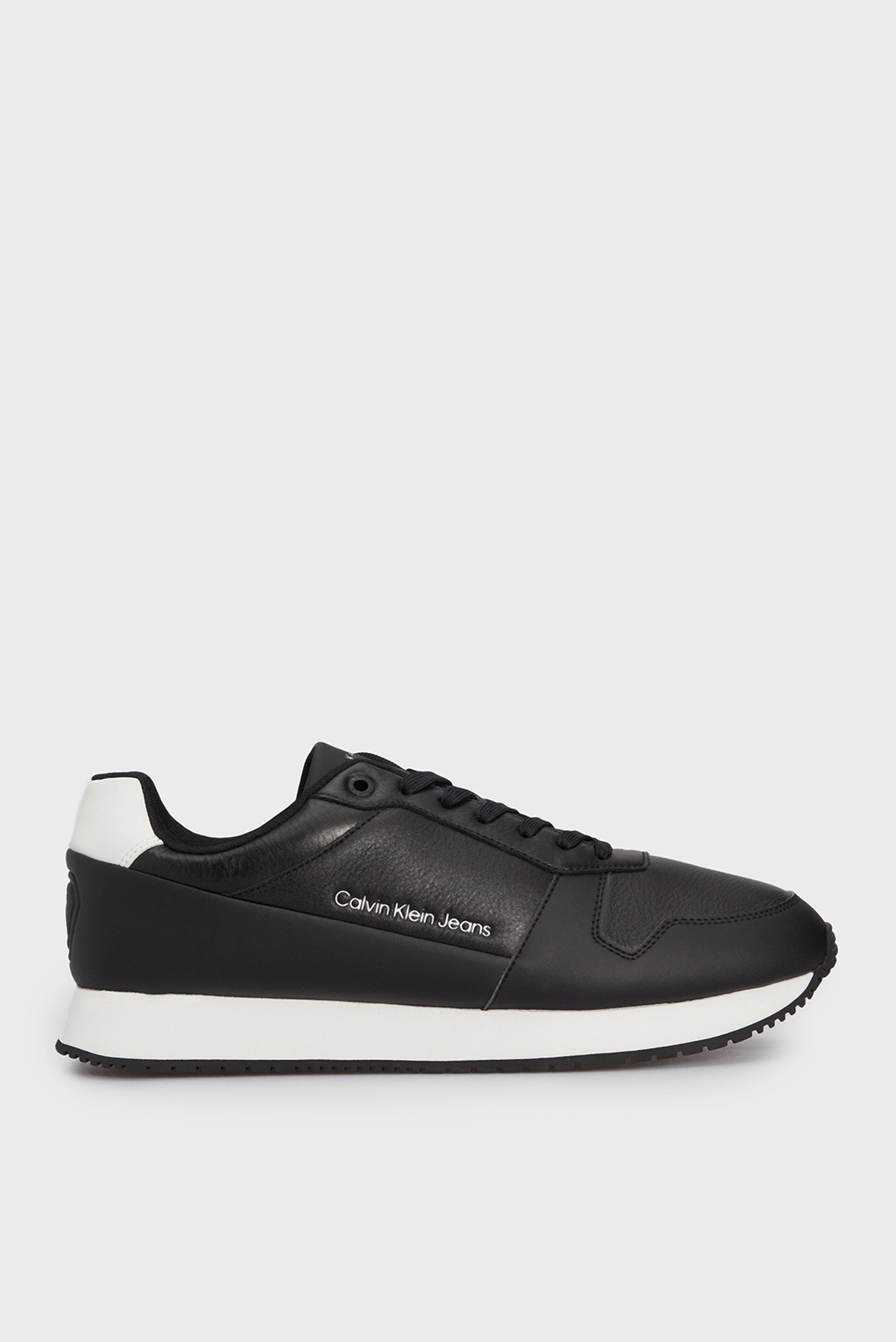 Мужские черные кроссовки RETRO RUNNER LOW LTH IN SAT 1