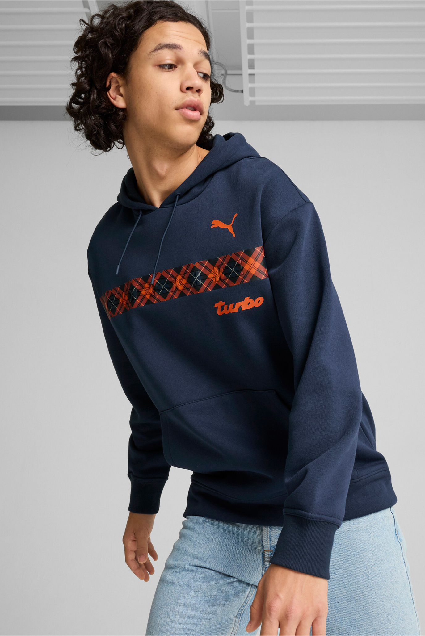 Темно-синее худи Porsche Legacy Statement Hoodie (унисекс) 1