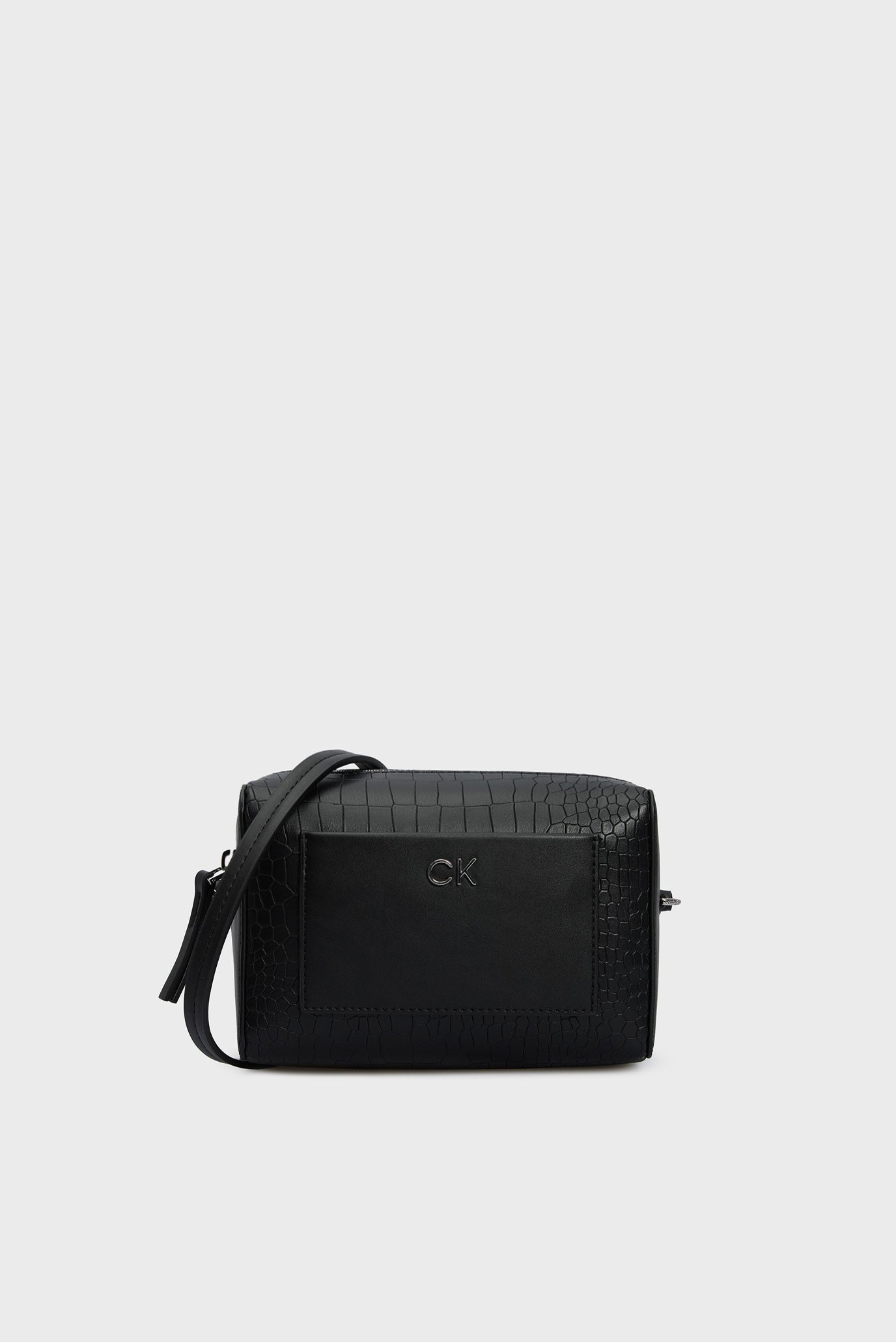 Женская черная сумка CK DAILY CROCO Черный ONESIZE Calvin Klein K60K612140 Женская черная сумка CK DAILY CROCO Черный ONESIZE Calvin Klein K60K612140