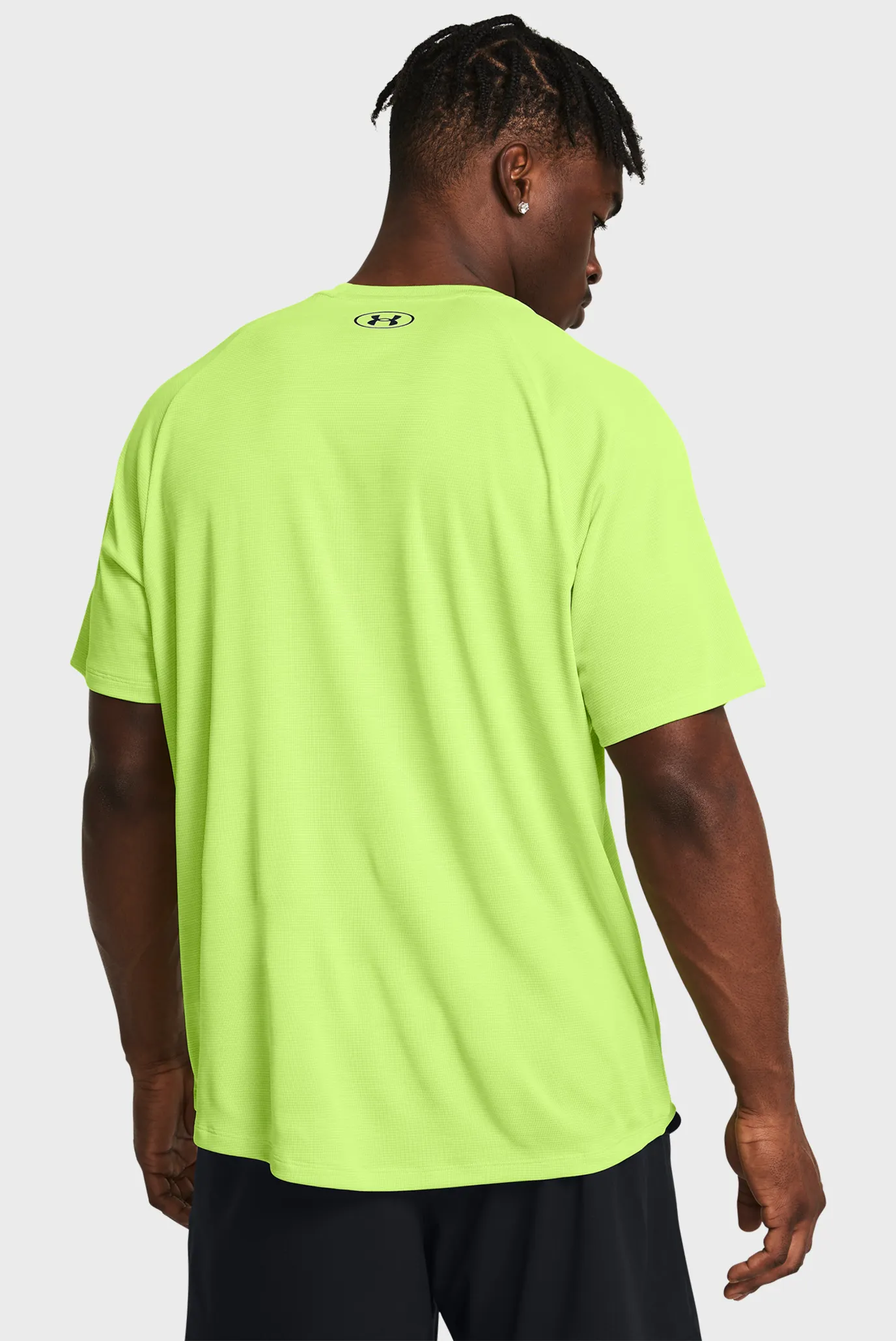 Чоловіча салатова футболка UA Tech Textured SS 2