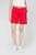 Женские красные шорты COTTON TENCEL CHINO RW SHORT