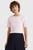 Женская розовая футболка REGULAR METALLIC C-NK TEE