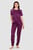 Женский фиолетовый комплект одежды (топ, брюки)