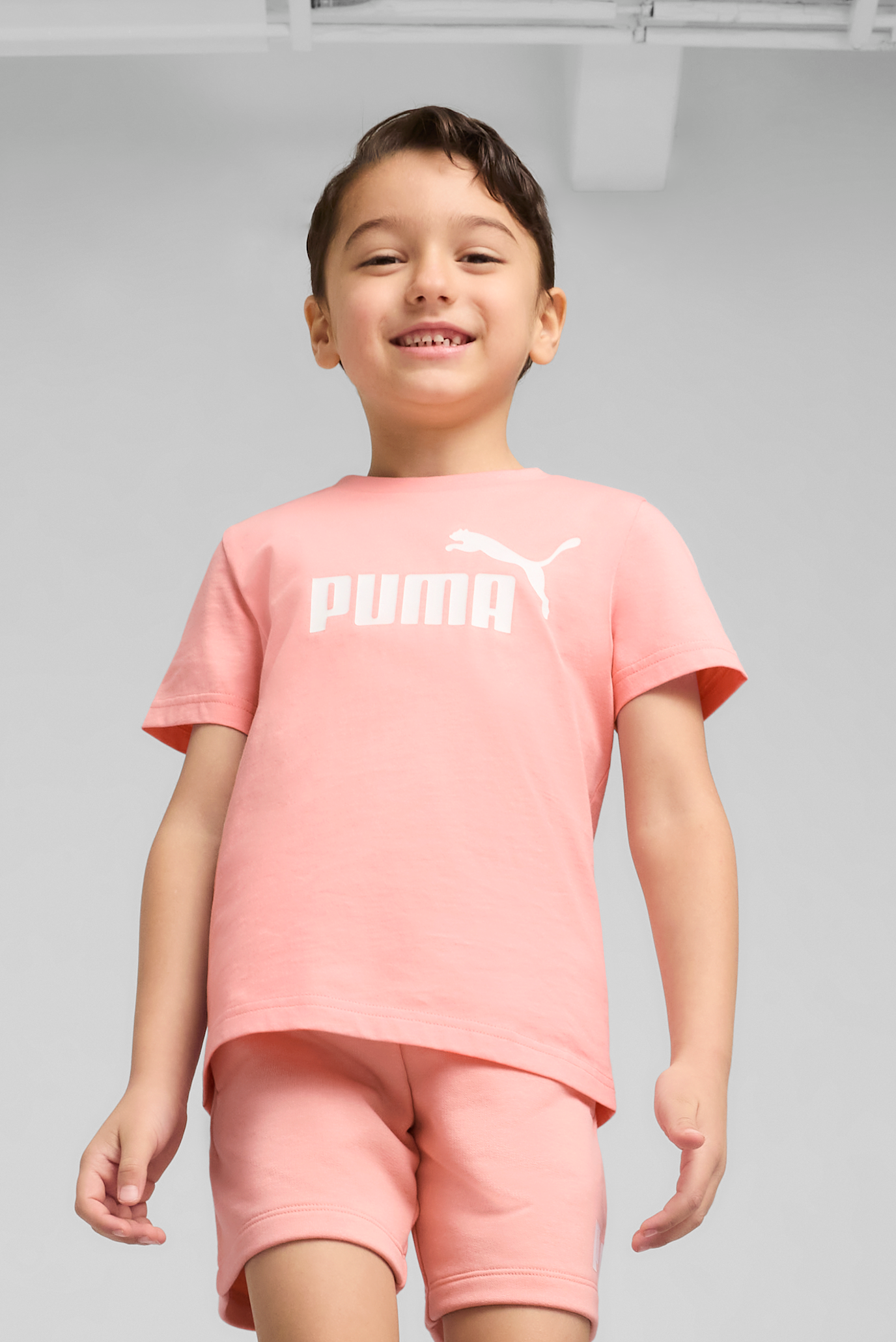 Дитяча рожева футболка ESS No. 1 Logo Tee Kids 1