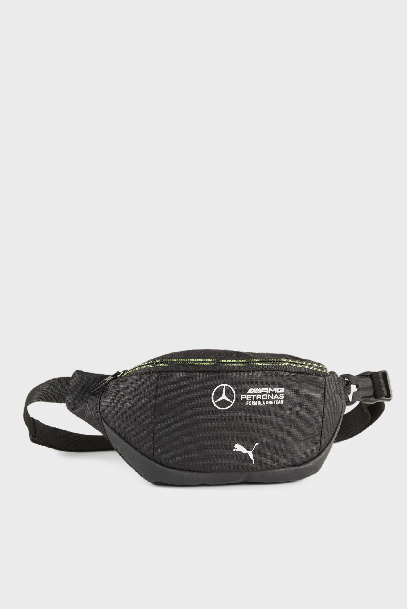 Черная поясная сумка Mercedes-AMG Petronas Motorsport Waist Bag 1