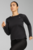 Женский черный лонгслив VELOCITY Long Sleeve Running Top Women