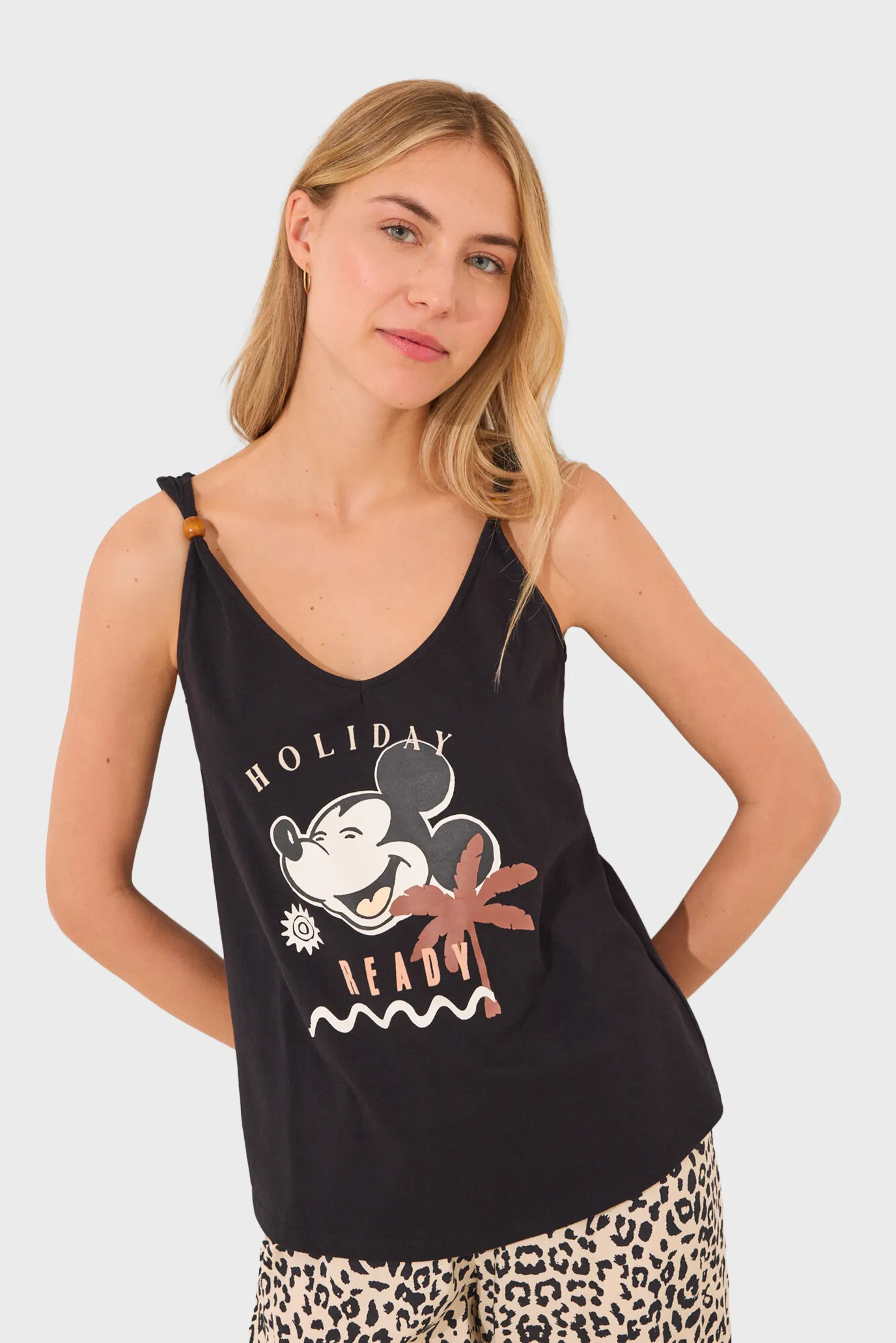 Жіноча піжама (топ, брюки) Mickey Mouse 2