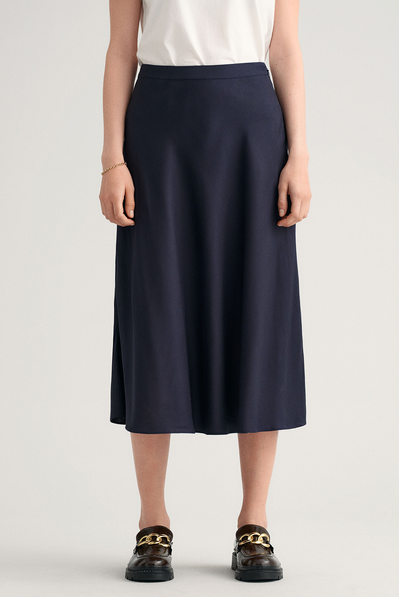 Женская темно-синяя юбка A-LINE SKIRT 1