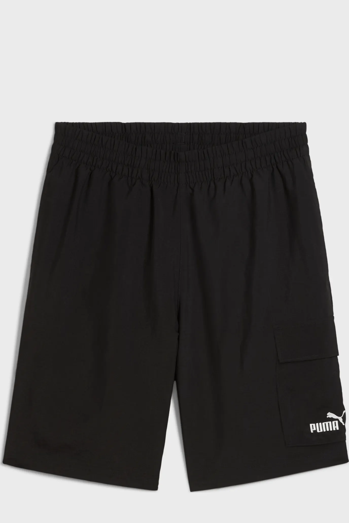 Мужские черные шорты Essentials No.1 Logo Woven Cargo 9