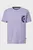 Мужская сиреневая футболка