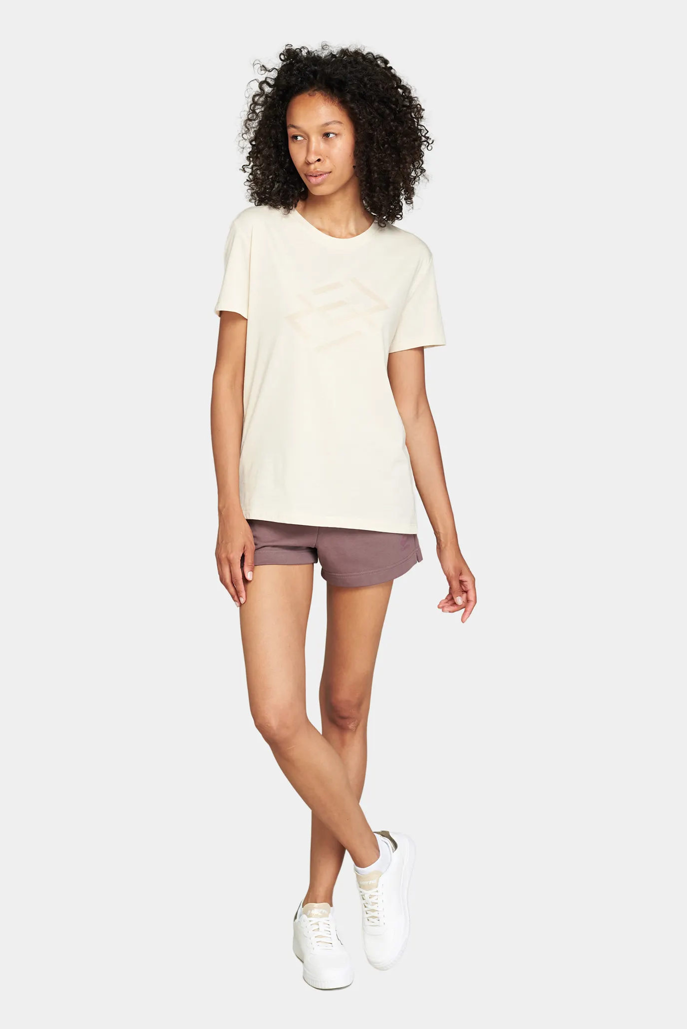 Жіноча бежева футболка SMART YOU W TEE JS 2