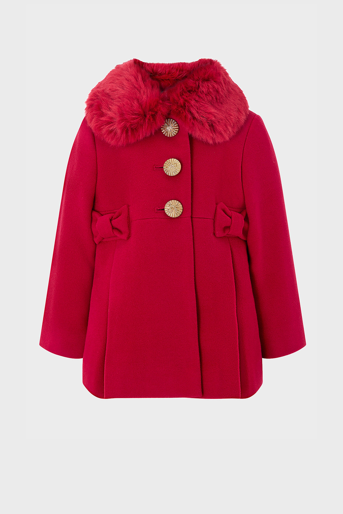 Детское красное пальто BABY BONNIE COAT 1
