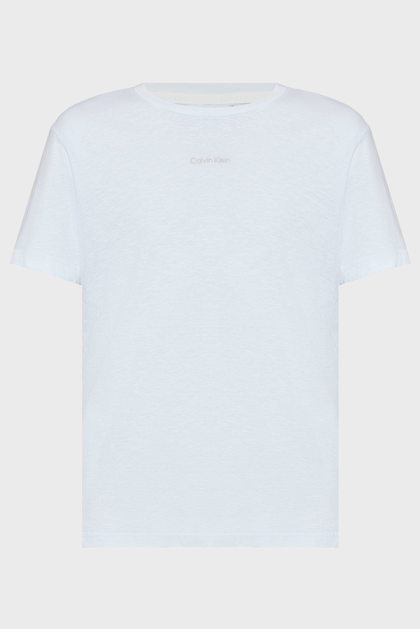 Мужская белая футболка CREW NECK TEE Белый S Calvin Klein KM0KM01138 Мужская белая футболка CREW NECK TEE Белый S Calvin Klein KM0KM01138