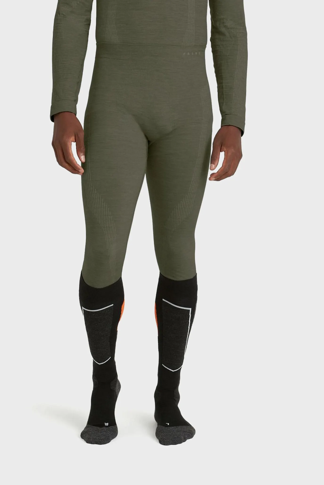 Чоловічі оливкові вовняні термобрюки TECH 1