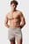 Мужские бежевые плавательные шорты с узором SHORT DRAWSTING