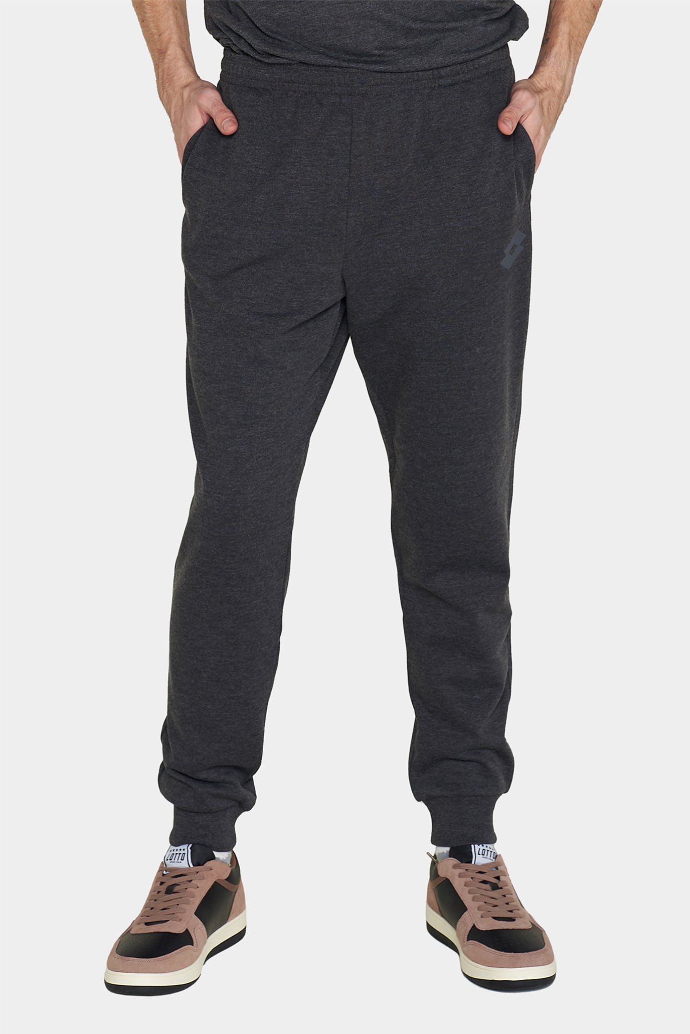 Чоловічі темно-сірі спортивні штани MSC PANT CUFF III MEL 1