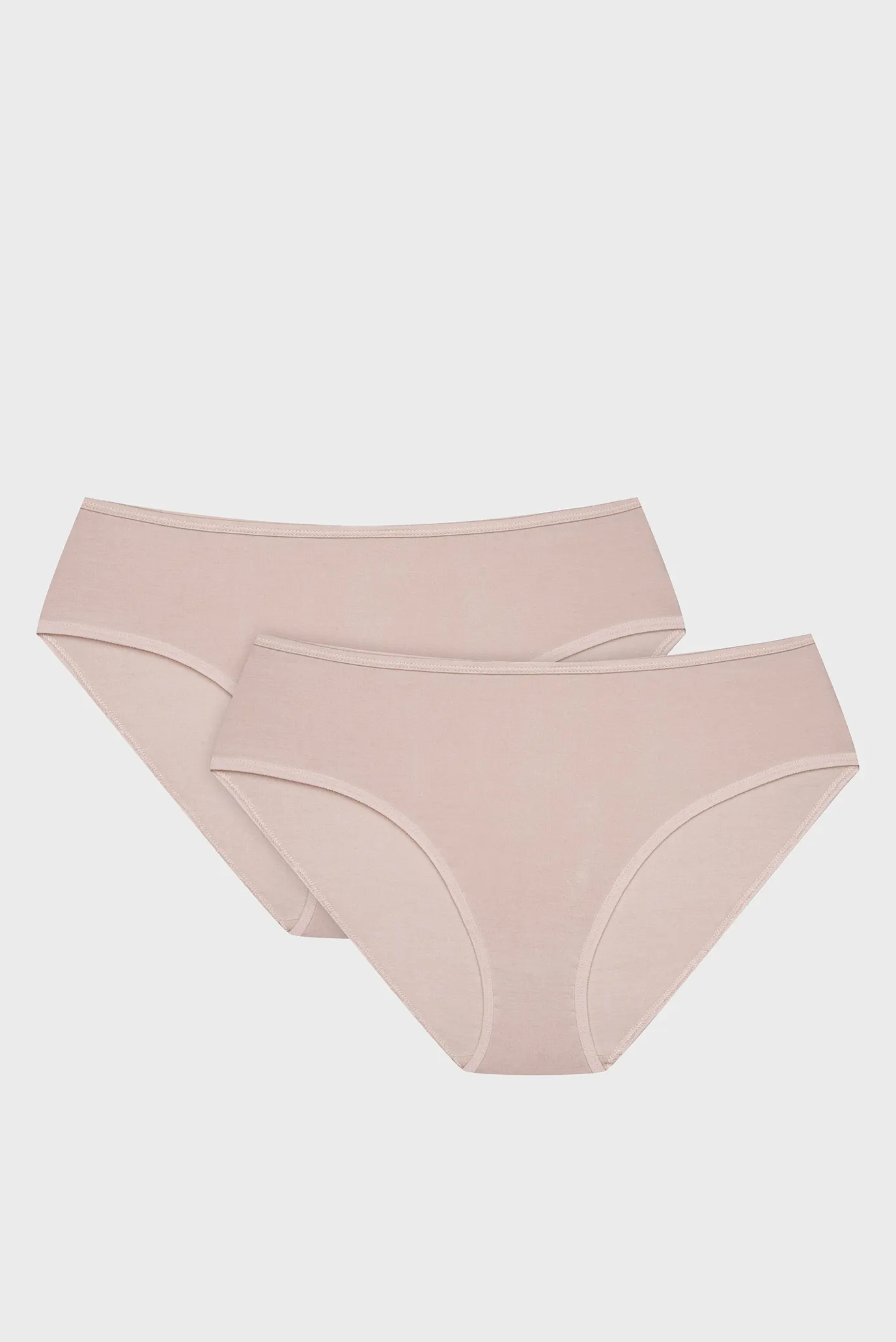 Жіночі бежеві трусики (2 шт) Blue 1