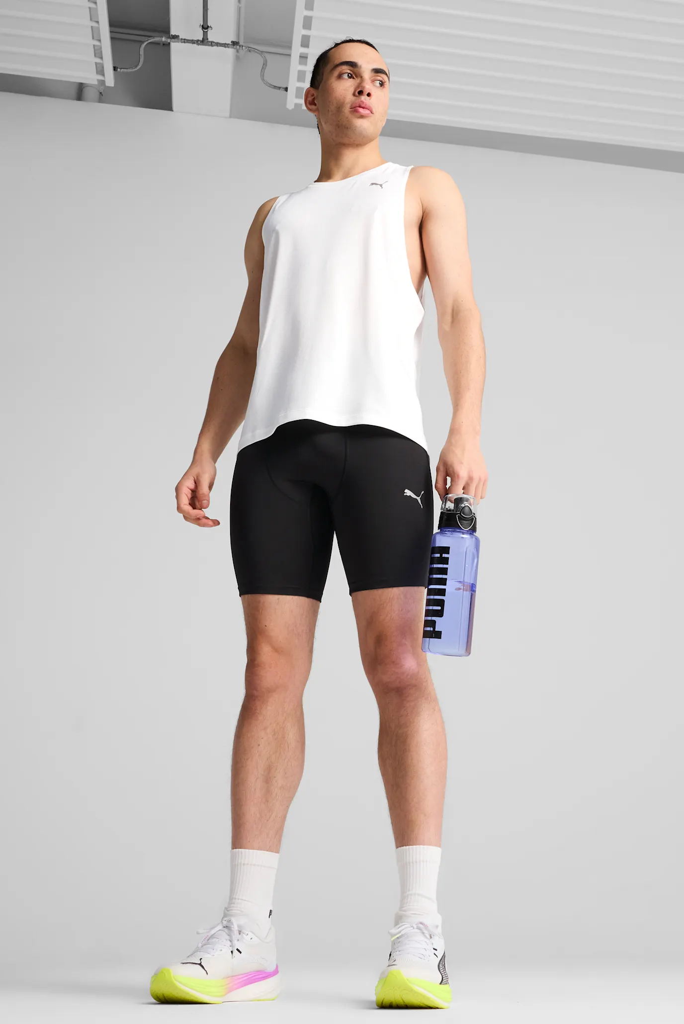 Чоловічі чорні велосипедки RUN FOUNDATION 8